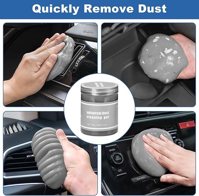 Viewsun Windshield Cleaner Tool, 13Pcs Car Interior Cleaning Kit, Car Detailing Kit Interior Cleaner, Car Detailing Brushes, Car Cleaning Gel, Inside Cleaning Supplies Accessories for Women Men - NeatNest