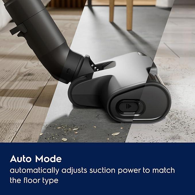Electrolux Ultimate600 Cordless Stick Vacuum with PowerPro Bristle Nozzle and Larger Dust Bin Capacity, 50-Minute Run Time, 3 Power Modes, Denim Blue - NeatNest