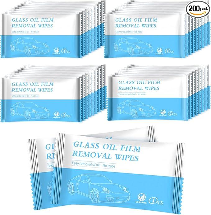 Car Cleaning Wipes, 200 PCS Individually Car Wipes, Fast Cleaning Car Leather Cleaner Wipes, Suitable for Car Window Glass, Floor Windows, Mirrors - NeatNest