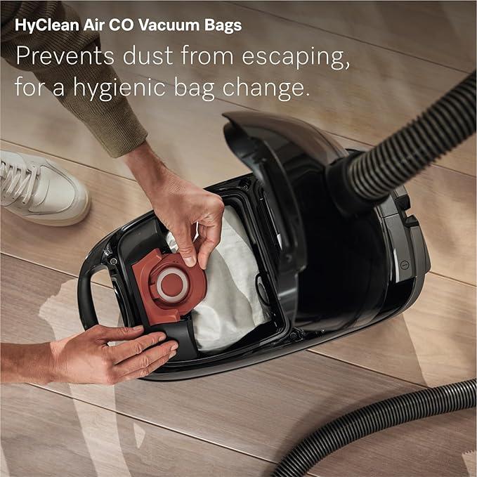 Miele New Guard M1 Cat & Dog Bagged Canister Vacuum for Pet Owners with Odor-Reducing Active AirClean Filter, TurboTeQ Floorhead, and AllTeQ Universal Floorhead, in Obsidian Black/Space Grey - NeatNest