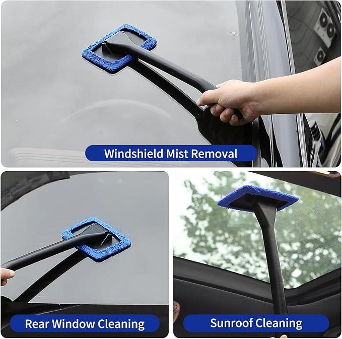 Qydipclin 34Pcs Car Detailing Kit, Car Detailing Brush Set, Car Wash Cleaning Kit, Car Detailing Brushes, Professional Car Care Kit for Interior Exterior Wheels, Blue - NeatNest