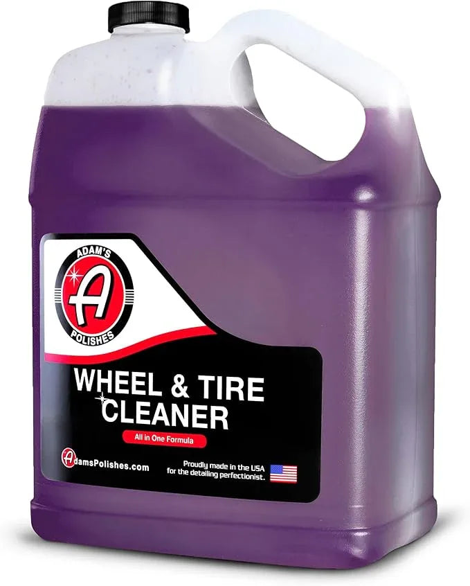 Adam's Polishes Wheel & Tire Cleaner Gallon - Professional All in One Tire & Wheel Car Wash Wheel Well Cleaning Spray for Car Detailing | Safe On Most Rim Finishes - NeatNest