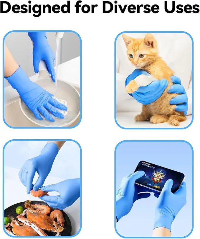 Jointown Vinyl Gloves, Disposable Cleaning, Powder Free, Latex Free, Non-Sterile Protective Glove, Gloves for Cooking - NeatNest