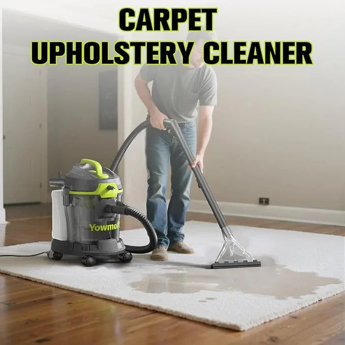 Extractor Vacuum Car Detailing, 4 Gallon Car shampooer Interior Cleaner, 5.5 Peak HP Wet Dry Upholstery Shampoo Vacuum Cleaner, 3 in 1 Carpet Extractor for Home/Shop (YDWM4-S) - NeatNest