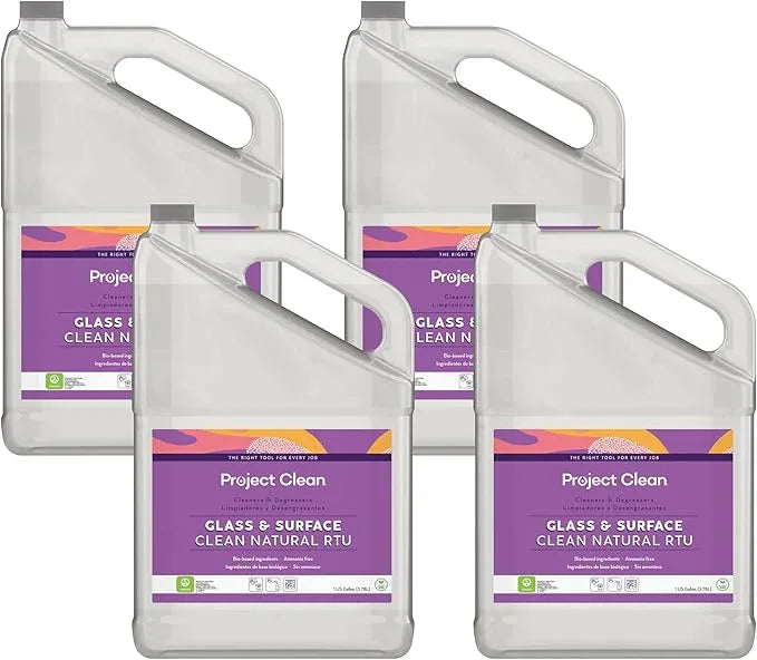 Commercial Industrial Glass & Surface Clean, Non-Toxic Biodegradable Multi-Surface Cleaner Solution, ECOLOGO Certified (4) - NeatNest