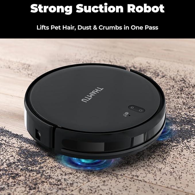 Robot Vacuum with Smart Navigation, Vacuum and Mop 2-in-1 Powerful Suction Pet Vacuum with APP/Voice Control Good for Pet Hair, Hard Floor, Compatible with Alexa - NeatNest