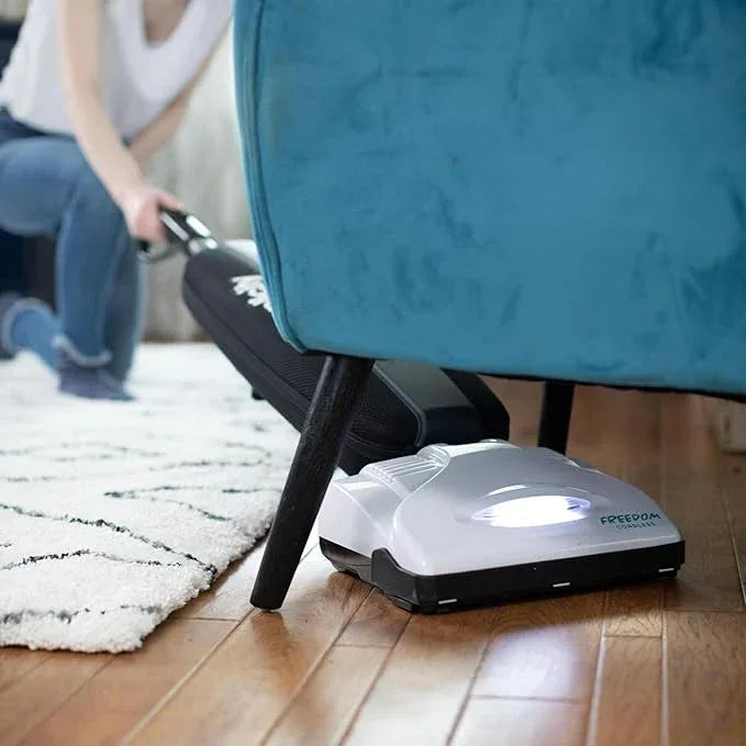 Simplicity Freedom Cordless Bag Vacuum Cleaner, Portable Vacuum for Carpet and Hard Floors, Brushroll Auto Adjusts to Floor Height, Light Weight Vacuum Cleaner for Home, Certified HEPA Bag, S10CV.10 - NeatNest
