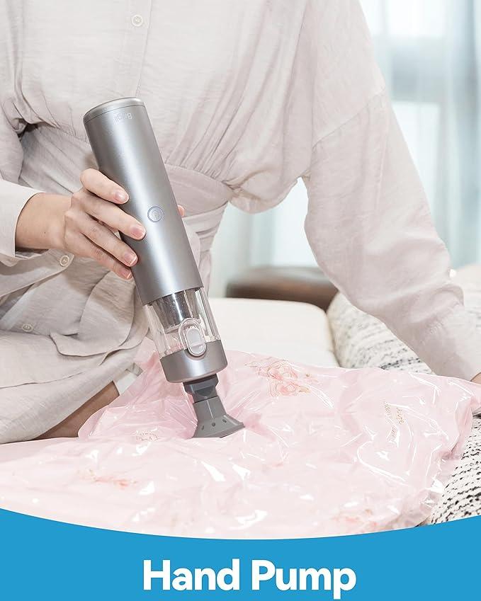 Brigii Mini Handheld Vacuum Cordless, 3 in 1-Car Vacuum & Air Duster & Hand Pump, 3 Kinds of Crevice Nozzles for Small Spaces, Crevices, Portable Rechargeable Cleaner-M1 - NeatNest