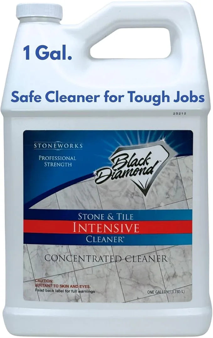 Black Diamond Stoneworks Stone & Tile Intensive Cleaner: Concentrated Deep Cleaner, Marble, Limestone, Travertine, Granite, Slate, Ceramic & Porcelain Tile. - NeatNest