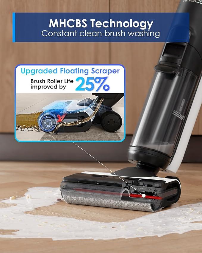Tineco Floor ONE Switch S6 Cordless Wet Dry Vacuum Cleaner, Smart Floor Cleaner Mop, 5-in-1 Multi-Function Stick Vacuum FlashDry Self-Cleaning Dual-Edge Cleaning, Whole-House Cleaning - NeatNest