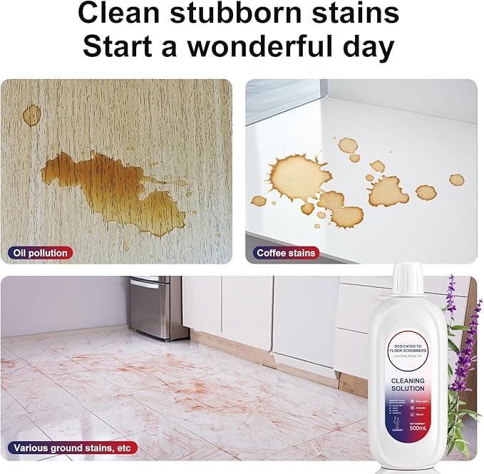 Floor Cleaning Solution Compatible With Tineco, Deep Cleans for Multiple Hard Floors, Suitable With All Robot Vacuums with Mopping and Cordless Wet/Dry Vacuum Mop Cleaner (New Lavender 2 Bottle) - NeatNest