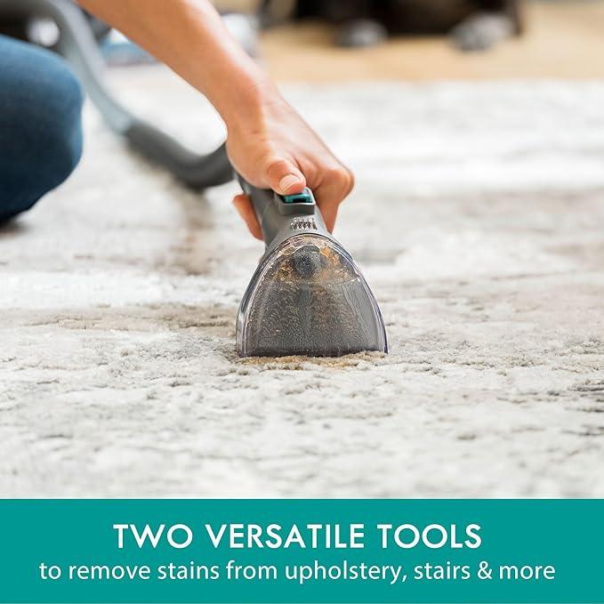 Kenmore KW4070 RevitaLite Pet Portable Carpet Cleaner with High Cleaning Power, 3.2L Clean Tank & 1.4L Dirty Tank, 25ft Cord Length and Two Easy Removable Brushroll for Rug & Upholstery - NeatNest