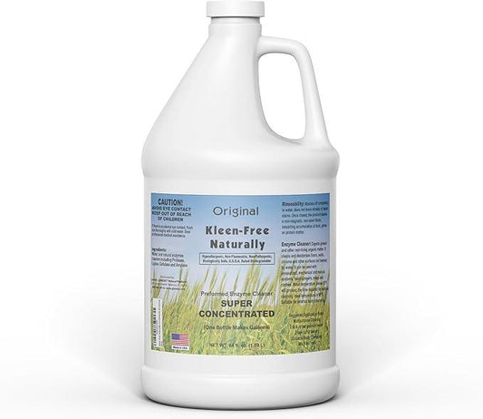 Naturally Preformed Enzyme Cleaner, Enzyme Solution, Multi-Purpose Cleaner, Laundry Additive, and More - Concentrate - Original Scent - 64oz - NeatNest