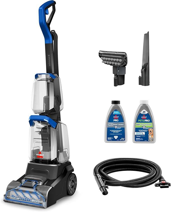 BISSELL TurboClean PET, Upright Carpet & Upholstery Cleaner, 3948 - NeatNest