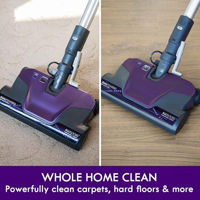 Kenmore 600 Series Pet Friendly Lightweight Bagged Canister Vacuum with Pet PowerMate, Pop-N-Go Brush, 2 Motors, HEPA Filter, Aluminum Telescoping Wand, Retractable Cord and 4 Cleaning Tools, Purple - NeatNest