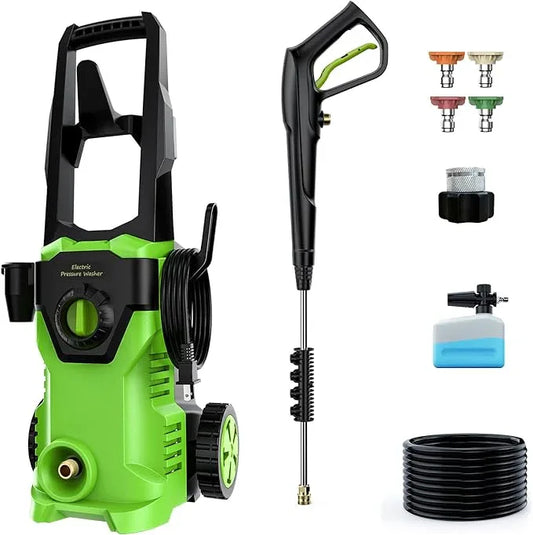 Pressure Washer, Power Washer with Foam Cannon High Pressure Washer for Cars, Fences, Patios, Decks, Patios and Driveway Powerwasher - NeatNest