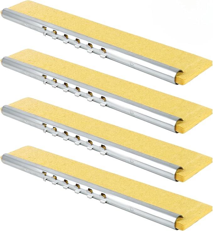 4 Pack of Replaceable Compressed Cellulose Sponge Mop Heads,Size:12.8 Inch(only 4 mop Heads not Include Handle) - NeatNest