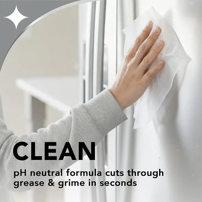 Weiman Stainless Steel Cleaner and Polish - Protects Appliances from Fingerprints and Leaves a Streak-Free Shine for Refrigerator, Dishwasher, Oven & Grill, Cleaning Supplies, Microfiber Cloth - NeatNest