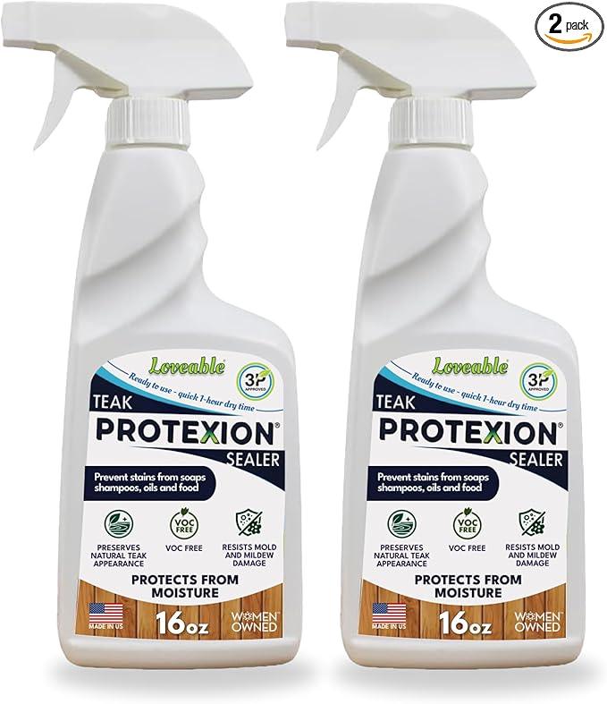 EcoDecors Loveable 16oz Teak Protexion Sealer Spray - 2 Pack - NeatNest