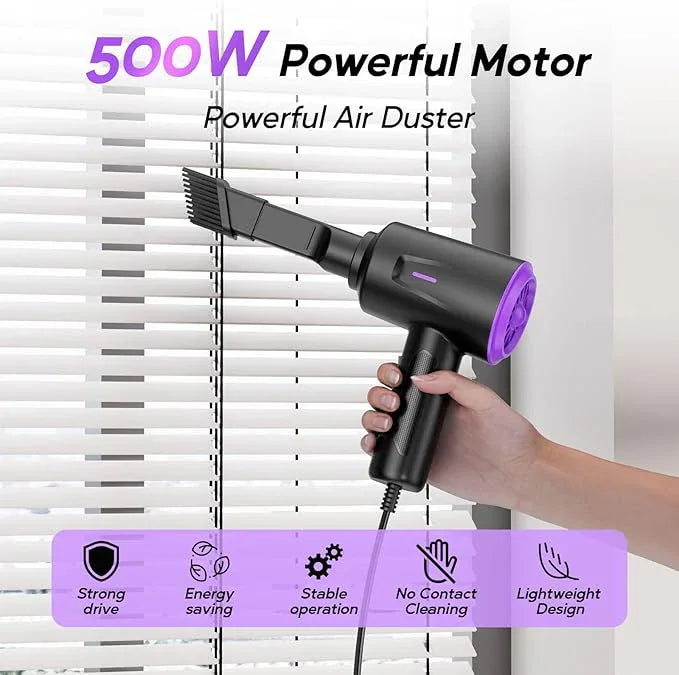 Electric Air Duster - Air Blower - Multi-Use Compressed Air Duster for Keyboard- Computer and PC - 5.74 oz Powerful Motor - NeatNest