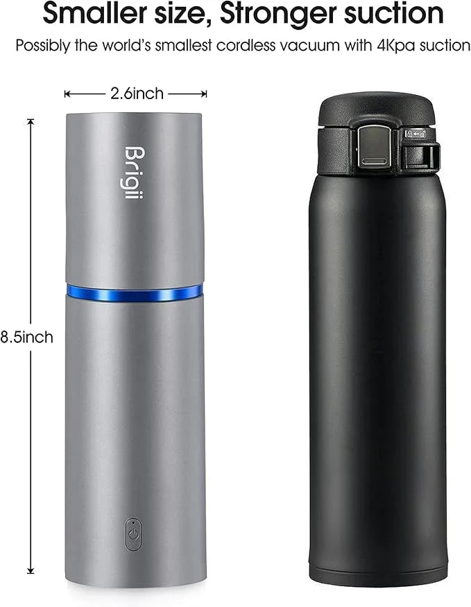 Brigii Mini Handheld Vacuum Cordless, 3 in 1-Car Vacuum & Air Duster & Hand Pump, Portable Rechargeable Cleaner for Car Interior, Small Spaces, Crevices-Y120 Pro - NeatNest
