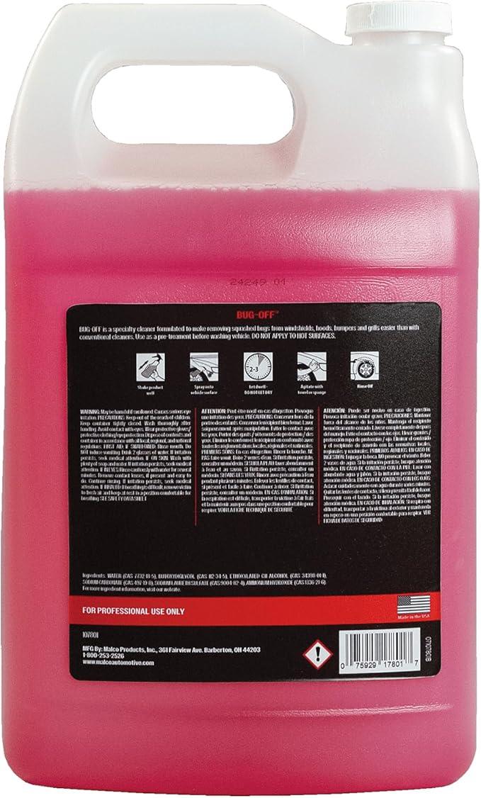 Malco Bug Off - Easy Removal from Auto Paint, Glass, Metal and Plastic Surfaces / 1 Gallon (107801) - NeatNest