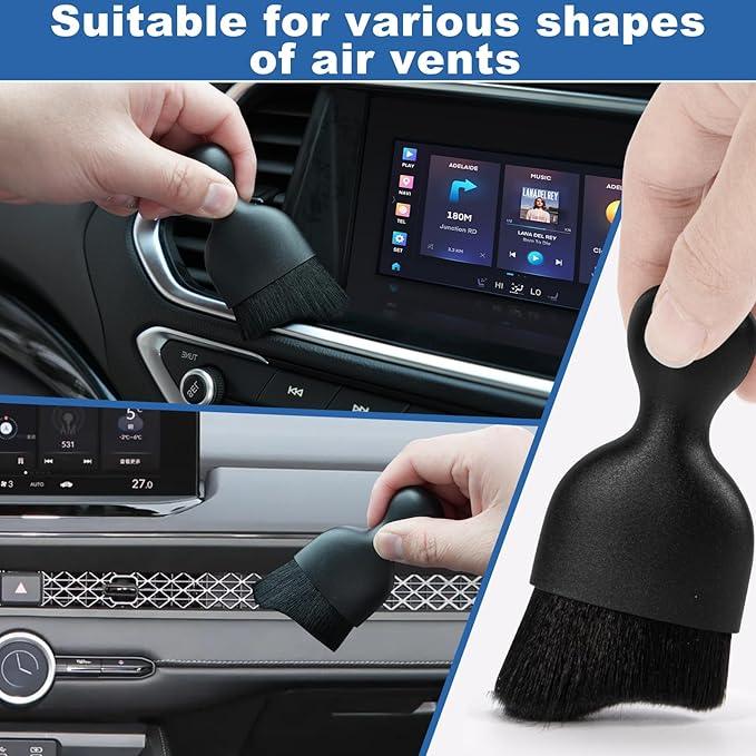 Viewsun Windshield Cleaner Tool, 13Pcs Car Interior Cleaning Kit, Car Detailing Kit Interior Cleaner, Car Detailing Brushes, Car Cleaning Gel, Inside Cleaning Supplies Accessories for Women Men - NeatNest