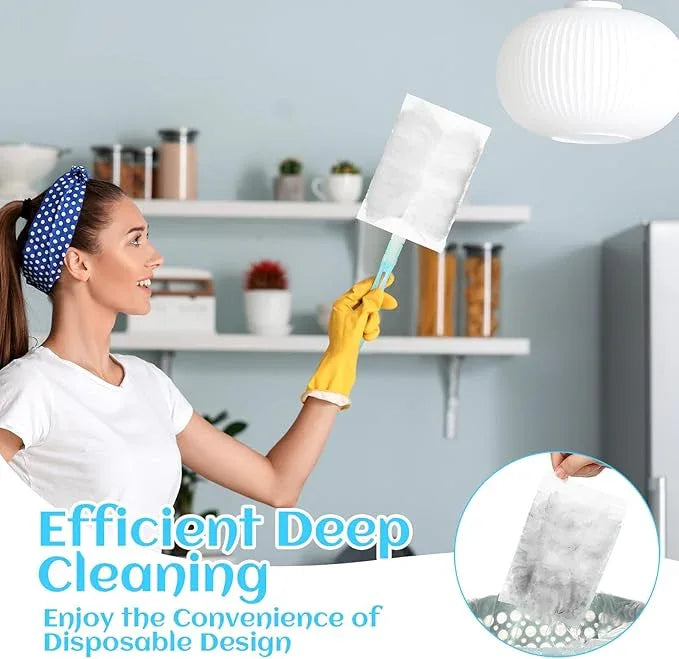 Mimorou 200 Pcs Disposable Dusters Refills Bulk Heavy Duty 180° Multi Surface Replacement Dusters for Cleaning Ceiling Fan with Microfibers Unscented (Bright Colors) - NeatNest
