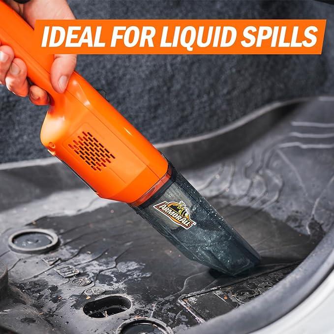 Armor All AA12V2 0903 Car Vac, Compact, Orange - NeatNest
