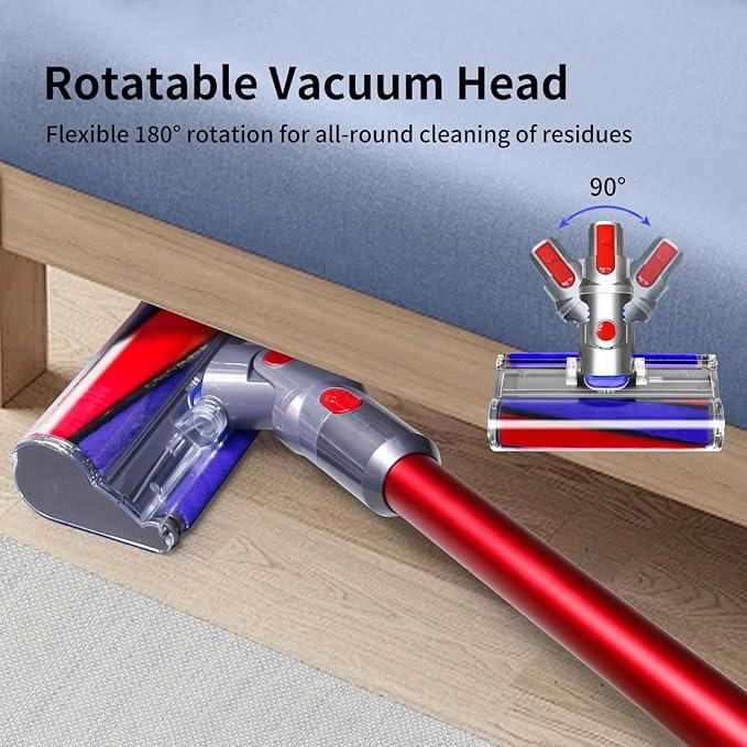 Soft Roller Cleaner Head Compatible with Dyson Cyclone V10 Absolute,V10 Animal,V10 Total Clean +,V11 Cordless Vacuum Cleaners,Vacuum Head Replacement Suitable for Hard Floor - NeatNest