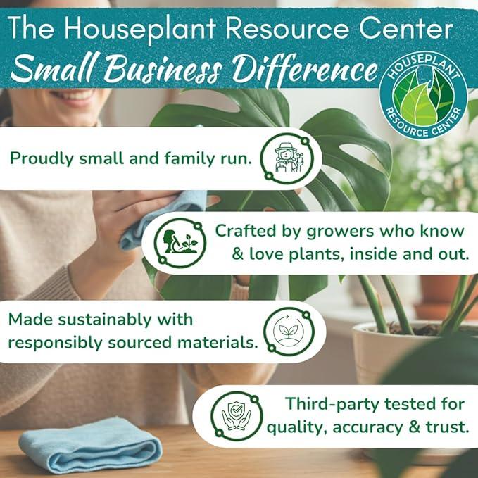 Houseplant Leaf Shine & Cleaner Wipes | Removes Dust, Dirt & Water Spots for Healthier, Glossy Leaves | Easy-to-Use Natural Leaf Cleaning Wipes for Indoor & Outdoor Plants | 30 Count - NeatNest