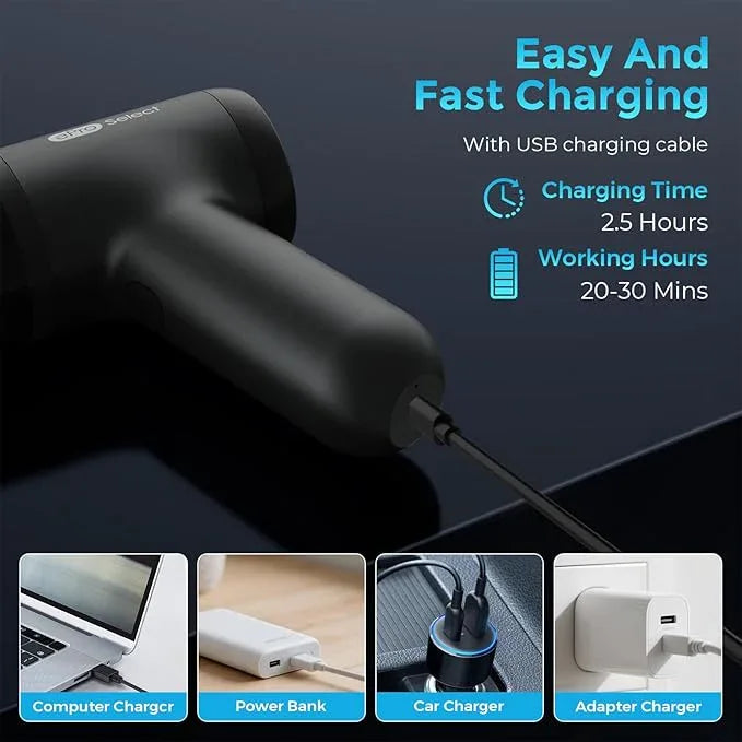 EV1395 Cordless Handheld Vacuum Cleaner - 75W 12000Pa Strong Suction, 14-24min Runtime, 0.14L Dust Bin, Multi-Accessories for Stairs, Floors & Narrow Spaces - NeatNest