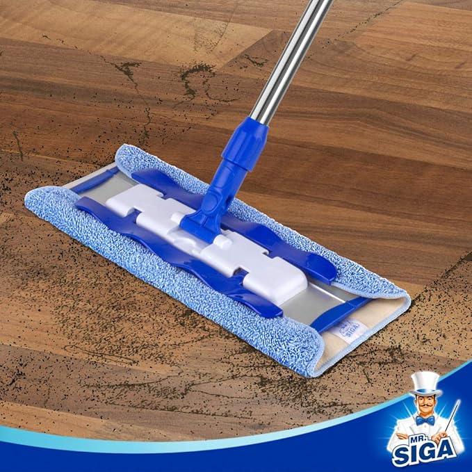 MR.SIGA Professional Microfiber Mop Refills, Pack of 3, Size: 42cm X 23cm - NeatNest