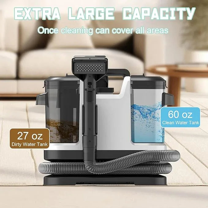 Portable Carpet & Upholstery Cleaner, Deep Cleaning for Rugs, Couch, Car Interiors Stains, Pet & Family Friendly, 120V - NeatNest