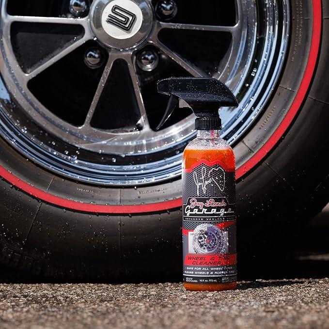 Jay Leno's Garage Ceramic Car Coating Kit – Car Wash Bundle with Ceramic Coating Spray, Car Ceramic Coating Products, Wheel and Tire Cleaner, Microfiber Towels, Applicators & Wash Mitt Detailing Kit - NeatNest