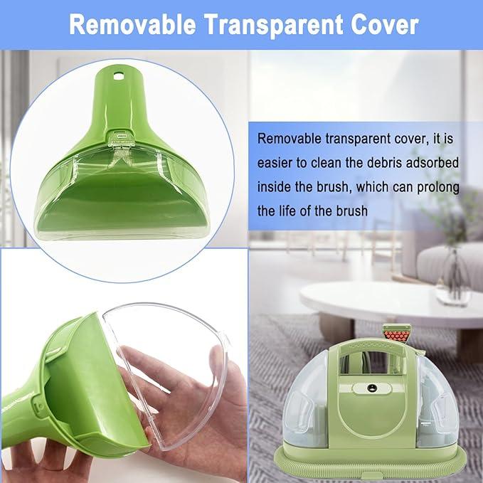 Upgraded 1400B Little Green 5.3" Detachable Tough Stain Brush Tool Replacement for Bissell Little-Green Upright &Portable Carpet Cleaners for 1400B 4075 3860 1425 2458 3194 3353 Series,1+2 Brush,Green - NeatNest