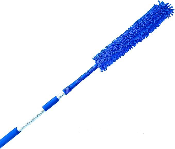 Cobweb Duster, Extendable Reach 20 feet + Spider Web Brush with Pole - NeatNest