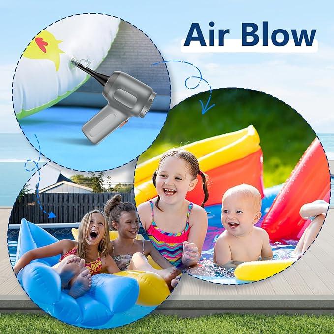 Fanisic Car Vacuum Handheld Vacuum Cleaner/Air Duster, 15000PA Strong Suction with Brushless Motor, Rechargeable Dust Buster/Hand Pump Low Noise for Car Detailing Home Office Cleaning - NeatNest