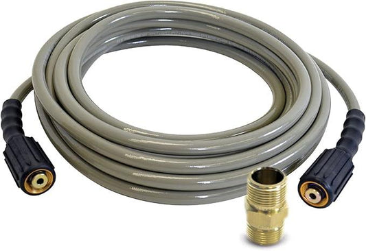 Simpson Cleaning 40224 Morflex Series 3300 PSI Pressure Washer Hose, Cold Water Use, Inner Diameter, Natural, 25-Feet (1/4 Inch) - NeatNest