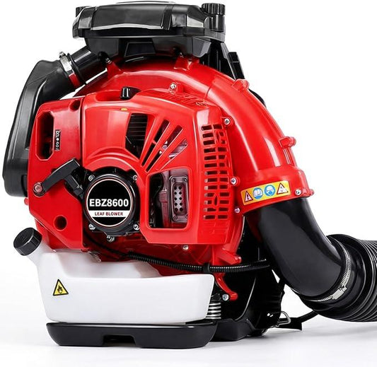 80cc Gas Backpack Leaf Blower Heavy-Duty, High-Velocity 92.2 M/S, Engine Blower Power Tool for Professional Yard Cleanup and Heavy Leaves. (WH0608) - NeatNest
