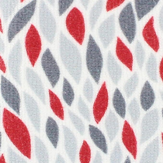 MÜkitchen Premuim Sponge for Dishes and Household Cleaning | Microfiber Print and Non-Scratch Scrub Pad | Set of 4 | (Petals) - NeatNest