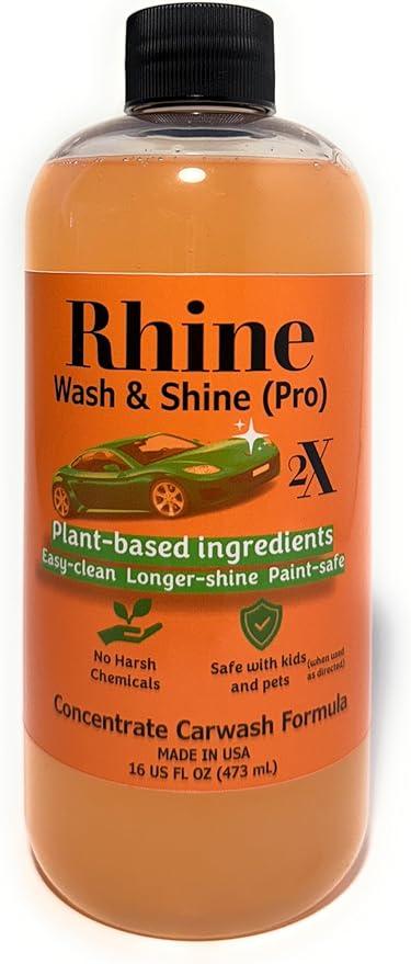 Plant-based Eco-friendly Car Wash Soap, Non-Toxic, High-Foam, Concentrated Premium Car cleaning soap - NeatNest