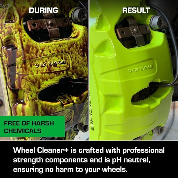 Ethos Wheel Cleaner - Car Wheel Cleaner Spray - Rim Cleaner Spray Brake Dust, Iron Remover - Color Change Technology - Professional Strength Formula (Gallon) - NeatNest