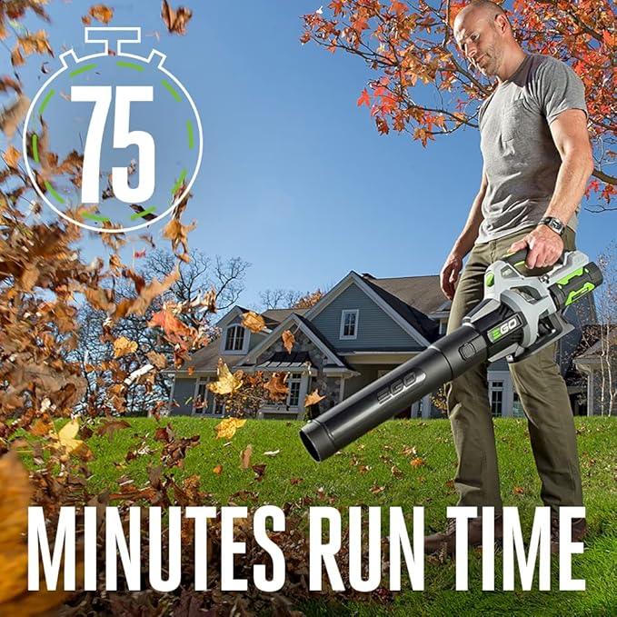 EGO POWER+ Leaf Blower, Cordless Electric 530 CFM, Includes 56V 2.5Ah Battery and Charger - LB5302 - NeatNest