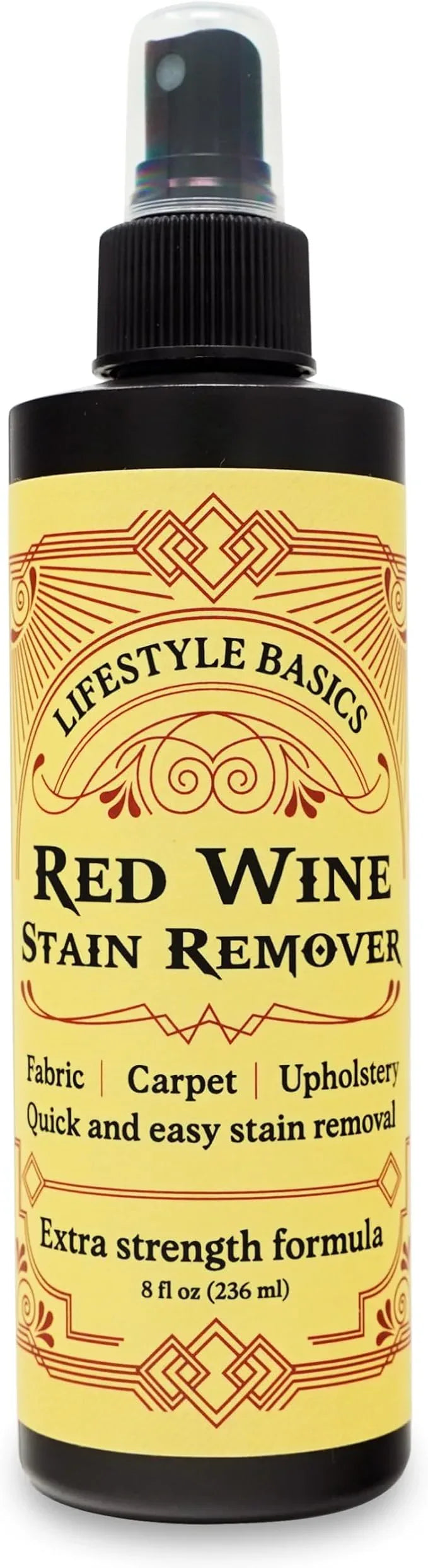 Red Wine Stain Remover Spray Cleaner 8oz | For Clothes, Carpet, Tablecloth, Fabric, Upholstery, Laundry | Fast, On-the-Go Wine Spot Treatment - NeatNest