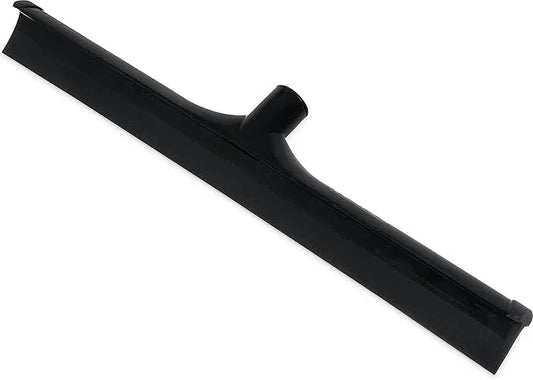 SPARTA 3656703 Plastic Floor Squeegee, Shower Squeegee, Heavy Duty Squeegee With Rubber Blade For Windows, Glass, Shower Doors, Floors, Windshields, 20 Inches, Black, (Pack of 6) - NeatNest