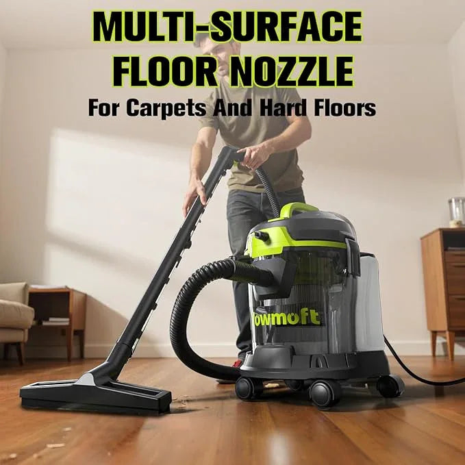 Extractor Vacuum Car Detailing, 4 Gallon Car shampooer Interior Cleaner, 5.5 Peak HP Wet Dry Upholstery Shampoo Vacuum Cleaner, 3 in 1 Carpet Extractor for Home/Shop (YDWM4-S) - NeatNest