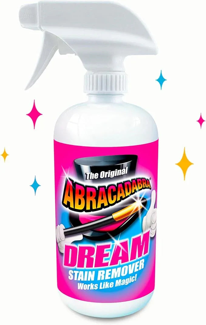 Abracadabra® Dream Stain Remover - 16oz Instant Stain Treatment for Fresh Spills & Set-In Stains, Kid & Pet Safe, Zero Bleach or Peroxide - For Clothing, Upholstery & Carpet - the perfect prewash - NeatNest
