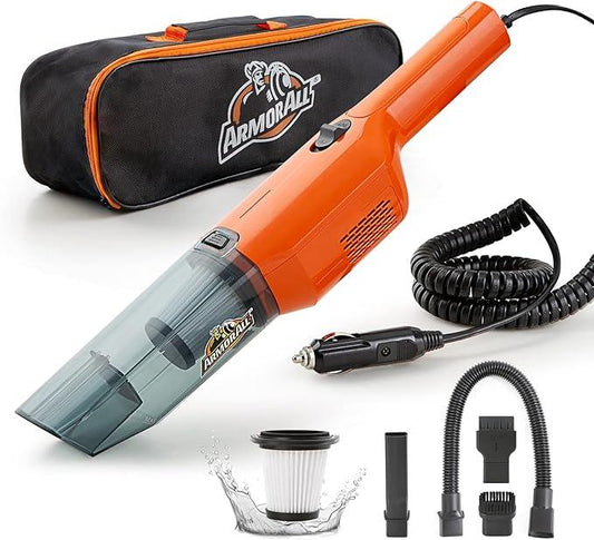 Armor All AA12V2 0903 Car Vac, Compact, Orange - NeatNest