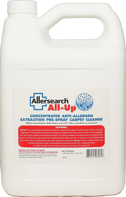 Allersearch All-Up Concentrated Anti-Allergen Carpet Spot Spray 1 Gallon (128 Oz) - NeatNest